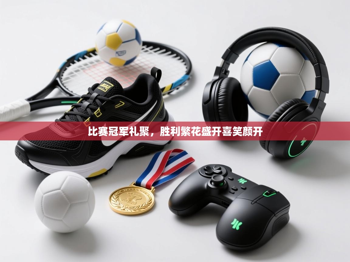 比赛冠军礼聚，胜利繁花盛开喜笑颜开